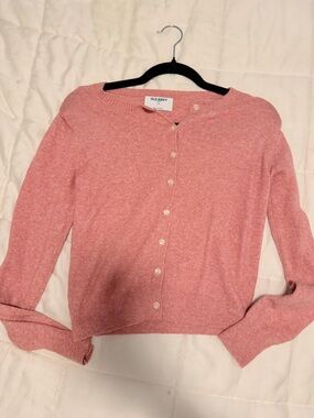Old Navy Rose Pink Button-Front Women's Cardigan